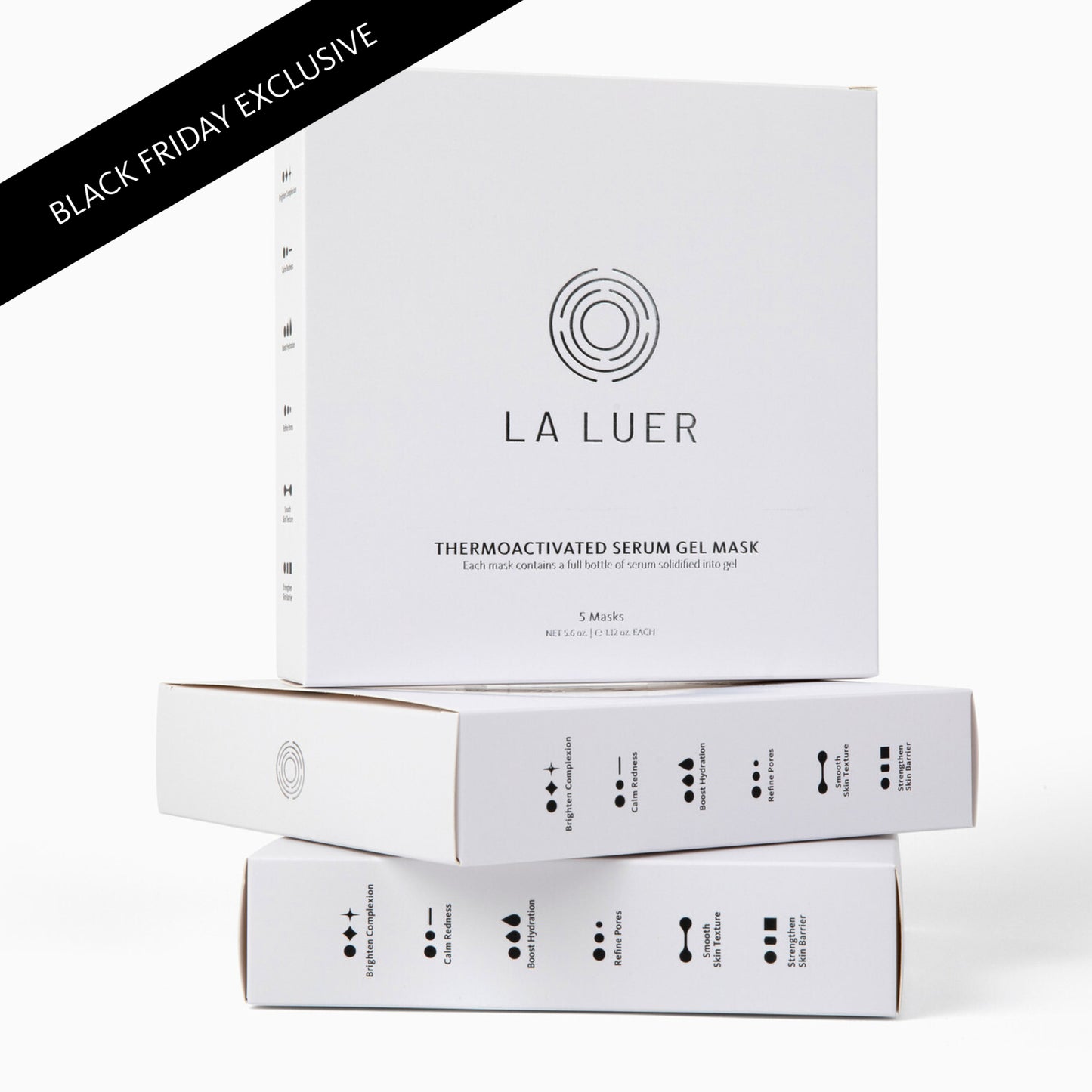 La Luer Thermoactivated Serum Gel Mask Exclusive 3-Box Set ($255 Value)